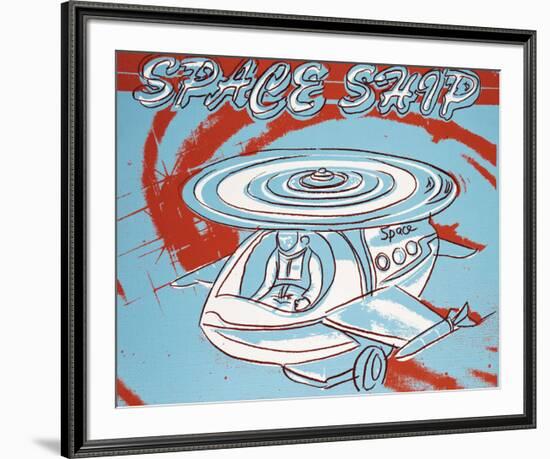 Space Ship, 1983-Andy Warhol-Framed Art Print