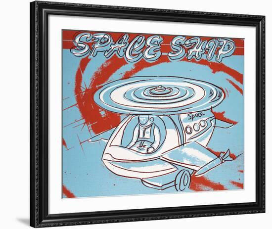 Space Ship, 1983-Andy Warhol-Framed Art Print