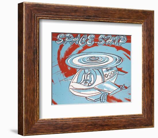 Space Ship, 1983-Andy Warhol-Framed Art Print