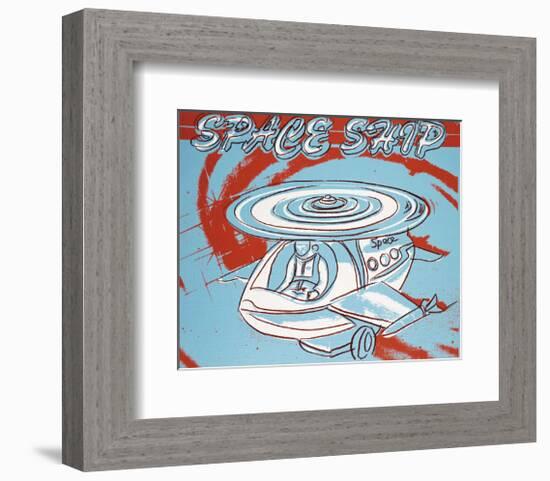 Space Ship, 1983-Andy Warhol-Framed Art Print