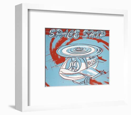 Space Ship, 1983-Andy Warhol-Framed Art Print