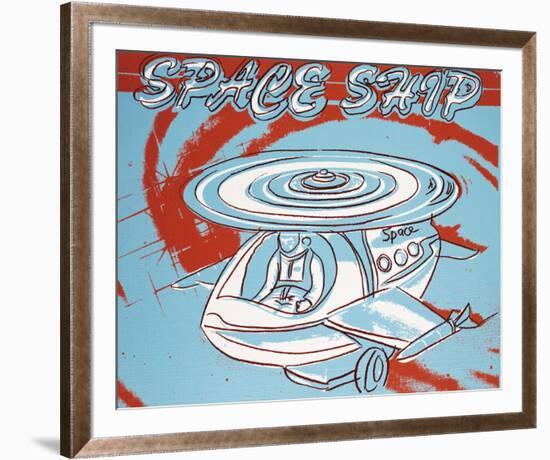 Space Ship, 1983-Andy Warhol-Framed Art Print