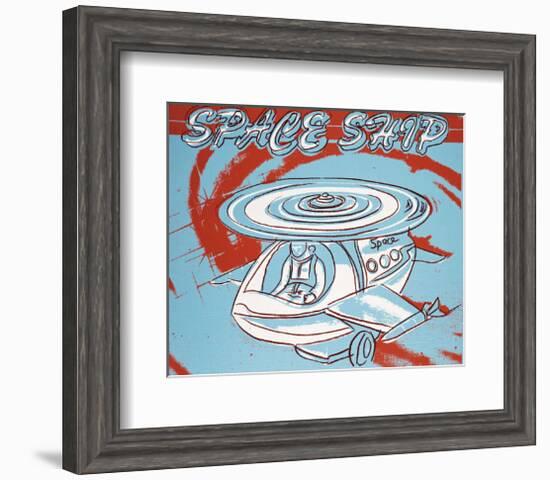 Space Ship, c.1983-Andy Warhol-Framed Giclee Print