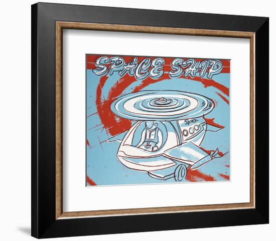 Space Ship, c.1983-Andy Warhol-Framed Giclee Print