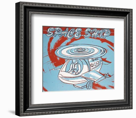 Space Ship, c.1983-Andy Warhol-Framed Giclee Print