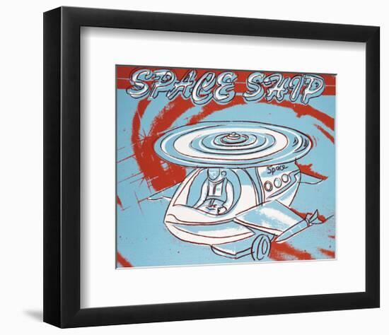 Space Ship, c.1983-Andy Warhol-Framed Giclee Print