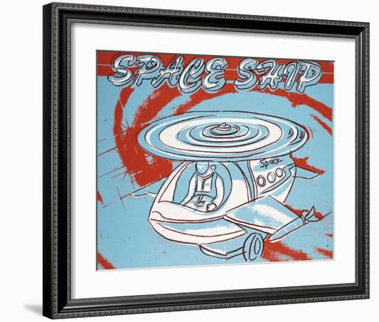 Space Ship, c.1983-Andy Warhol-Framed Giclee Print