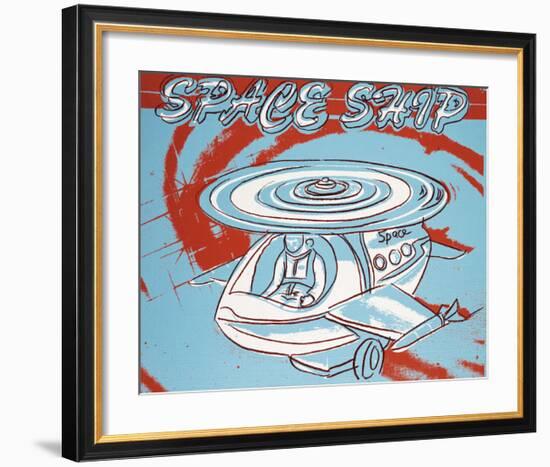 Space Ship, c.1983-Andy Warhol-Framed Giclee Print