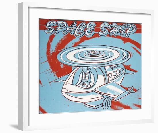 Space Ship, c.1983-Andy Warhol-Framed Giclee Print