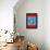 Space Ship X-5-null-Framed Stretched Canvas displayed on a wall