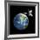 Space Shuttle And Earth-Friedrich Saurer-Framed Photographic Print
