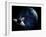Space Shuttle Backdropped Against Earth-Stocktrek Images-Framed Photographic Print