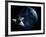 Space Shuttle Backdropped Against Earth-Stocktrek Images-Framed Photographic Print