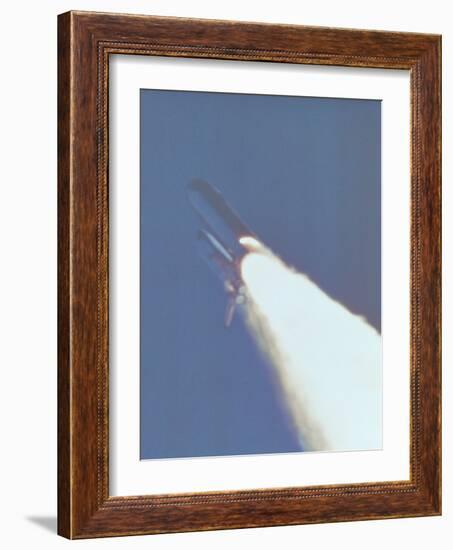 Space Shuttle Challenger Disaster-null-Framed Photo