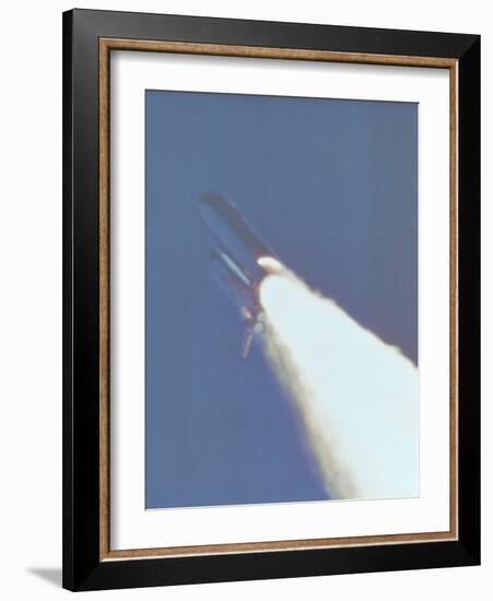 Space Shuttle Challenger Disaster-null-Framed Photo