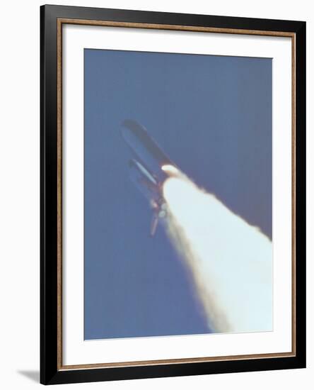 Space Shuttle Challenger Disaster-null-Framed Photo