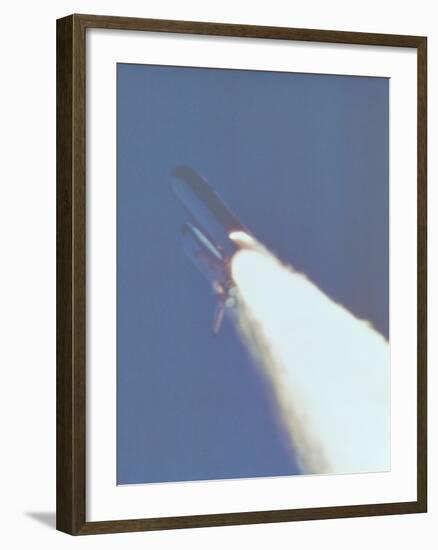 Space Shuttle Challenger Disaster-null-Framed Photo