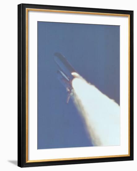 Space Shuttle Challenger Disaster-null-Framed Photo