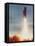 Space Shuttle Discovery 10 Blasting Off Launch Pad. Kennedy Space Center-null-Framed Premier Image Canvas