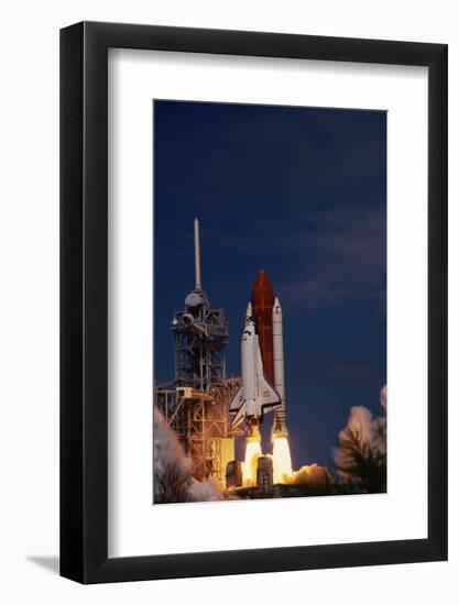 Space Shuttle Discovery Lifting Off-Roger Ressmeyer-Framed Photographic Print