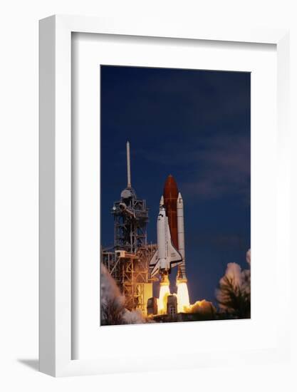 Space Shuttle Discovery Lifting Off-Roger Ressmeyer-Framed Photographic Print