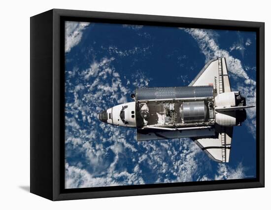 Space Shuttle Discovery-Stocktrek Images-Framed Premier Image Canvas