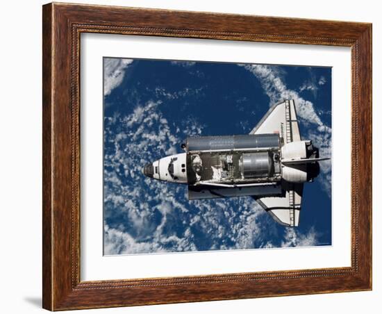 Space Shuttle Discovery-Stocktrek Images-Framed Photographic Print