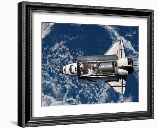 Space Shuttle Discovery-Stocktrek Images-Framed Photographic Print