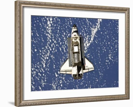 Space Shuttle Discovery-Stocktrek Images-Framed Photographic Print