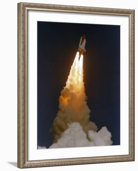 Space Shuttle Discovery-Phil Sandlin-Framed Photographic Print