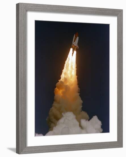 Space Shuttle Discovery-Phil Sandlin-Framed Photographic Print