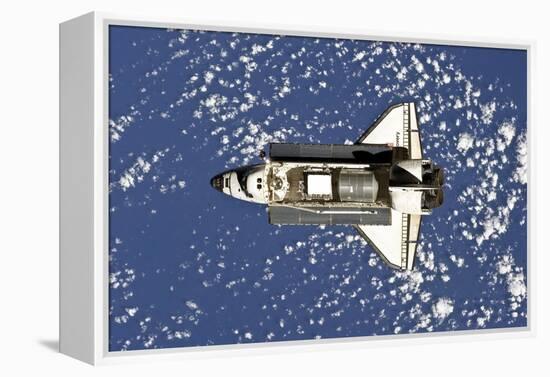 Space Shuttle Discovery-Stocktrek Images-Framed Stretched Canvas