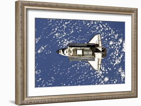 Space Shuttle Discovery-Stocktrek Images-Framed Art Print