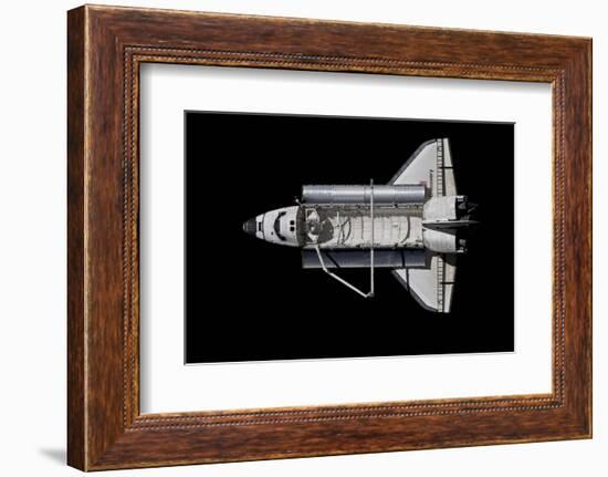 Space Shuttle Discovery-Stocktrek Images-Framed Photographic Print