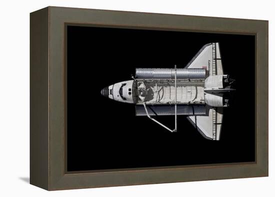 Space Shuttle Discovery-Stocktrek Images-Framed Premier Image Canvas