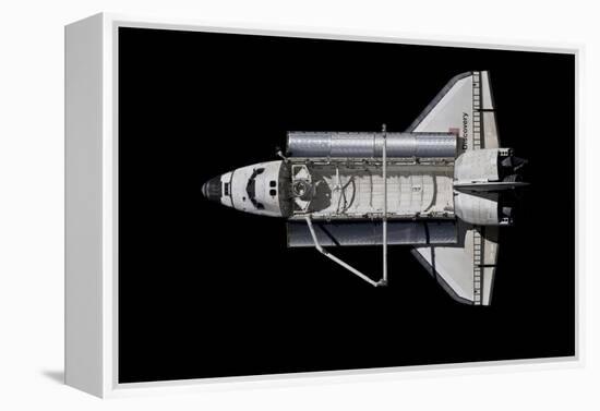 Space Shuttle Discovery-Stocktrek Images-Framed Premier Image Canvas