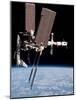 Space Shuttle Endeavor Docked to the International Space Station-null-Mounted Photo