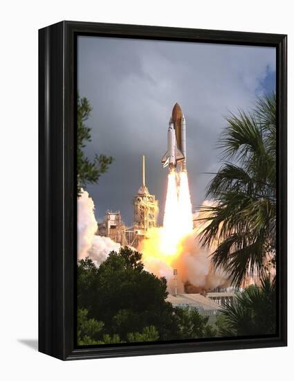 Space Shuttle Endeavour Launch Was the 57th Space Shuttle Mission, June 21,1993-null-Framed Stretched Canvas