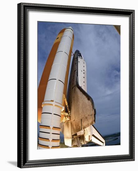 Space Shuttle Endeavour Lifts Off from Kennedy Space Center-Stocktrek Images-Framed Photographic Print