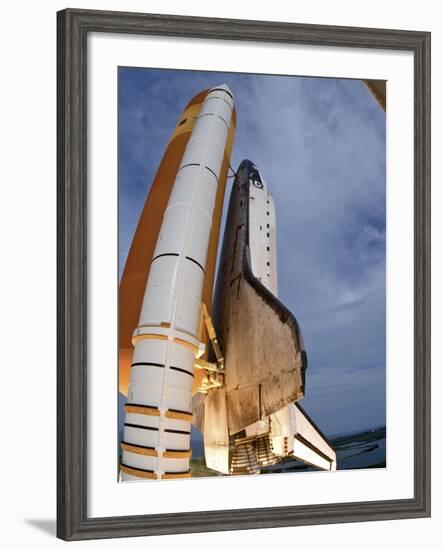 Space Shuttle Endeavour Lifts Off from Kennedy Space Center-Stocktrek Images-Framed Photographic Print