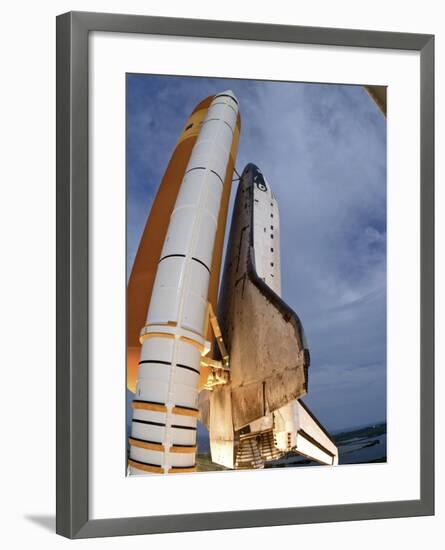 Space Shuttle Endeavour Lifts Off from Kennedy Space Center-Stocktrek Images-Framed Photographic Print