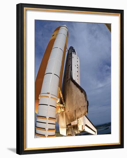 Space Shuttle Endeavour Lifts Off from Kennedy Space Center-Stocktrek Images-Framed Photographic Print