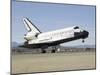 Space Shuttle Endeavour's Main Landing Gear Touches Down on the Runway-Stocktrek Images-Mounted Photographic Print