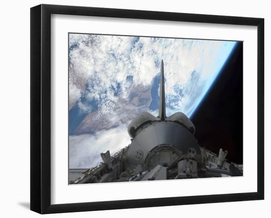 Space Shuttle Endeavour's Payload Bay-Stocktrek Images-Framed Photographic Print