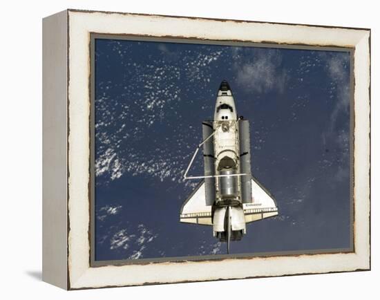 Space Shuttle Endeavour-Stocktrek Images-Framed Premier Image Canvas