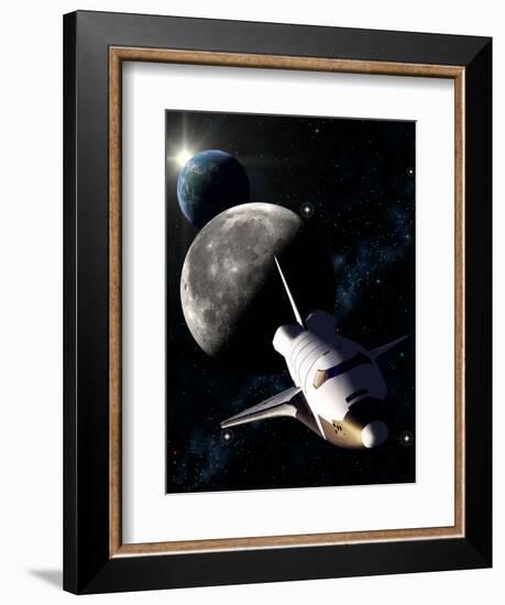 Space Shuttle Mission-Roger Harris-Framed Premium Photographic Print