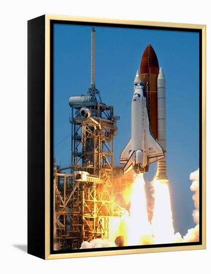 Space Shuttle-John Raoux-Framed Premier Image Canvas