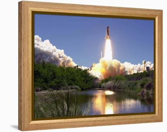 Space Shuttle-John Raoux-Framed Premier Image Canvas
