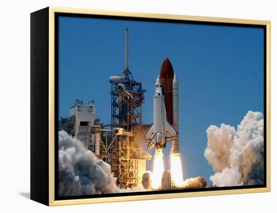 Space Shuttle-John Raoux-Framed Premier Image Canvas