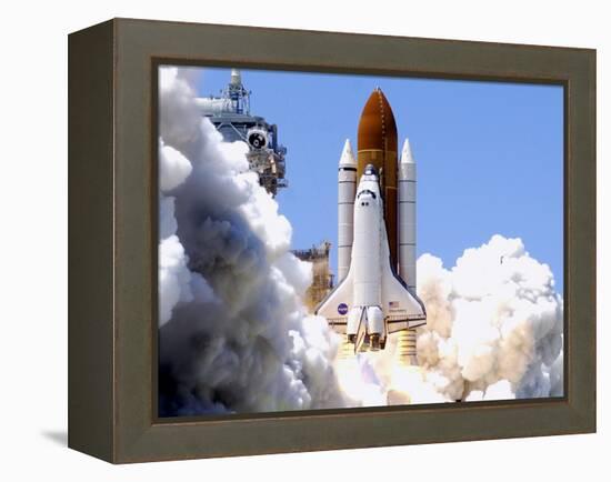 Space Shuttle-Terry Renna-Framed Premier Image Canvas